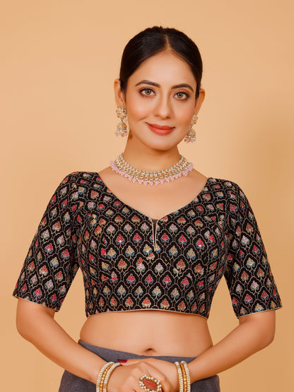 Ladies Georgette Zari Work Blouse