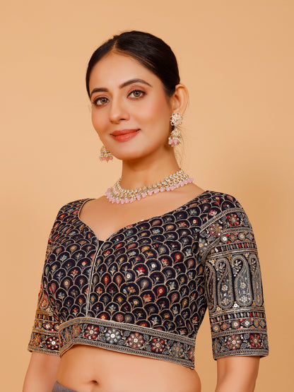 Georgette Blouse - Roop Darshan