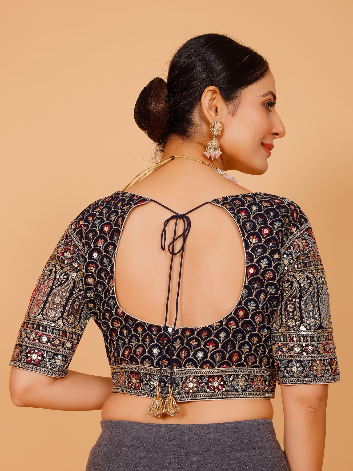 Georgette Blouse - Roop Darshan