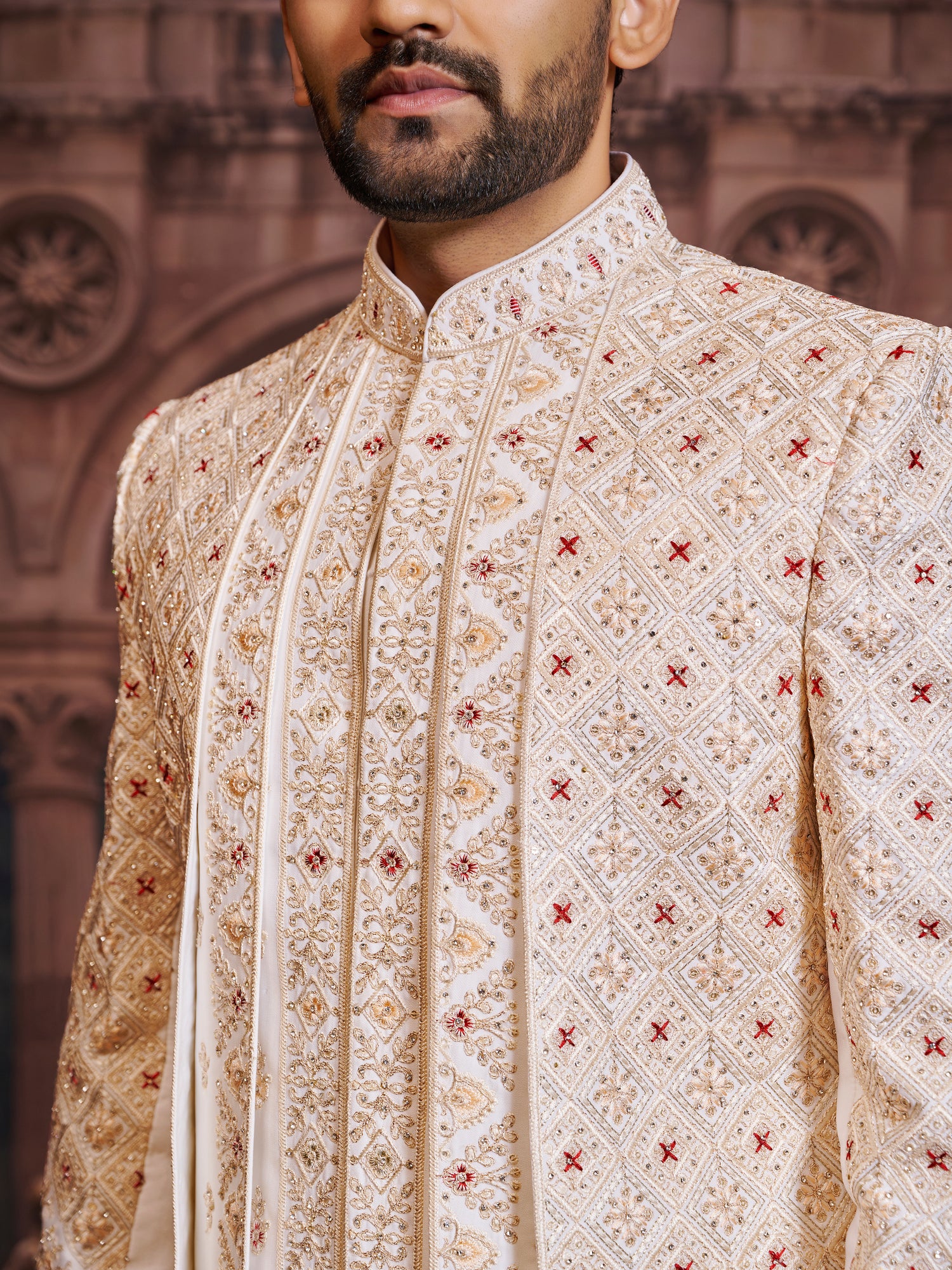 Mens Indo Western Suit - Roop Darshan