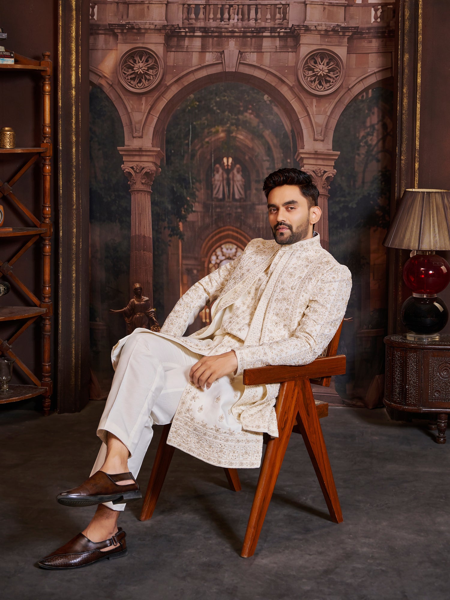 Mens Indo Western Suit - Roop Darshan