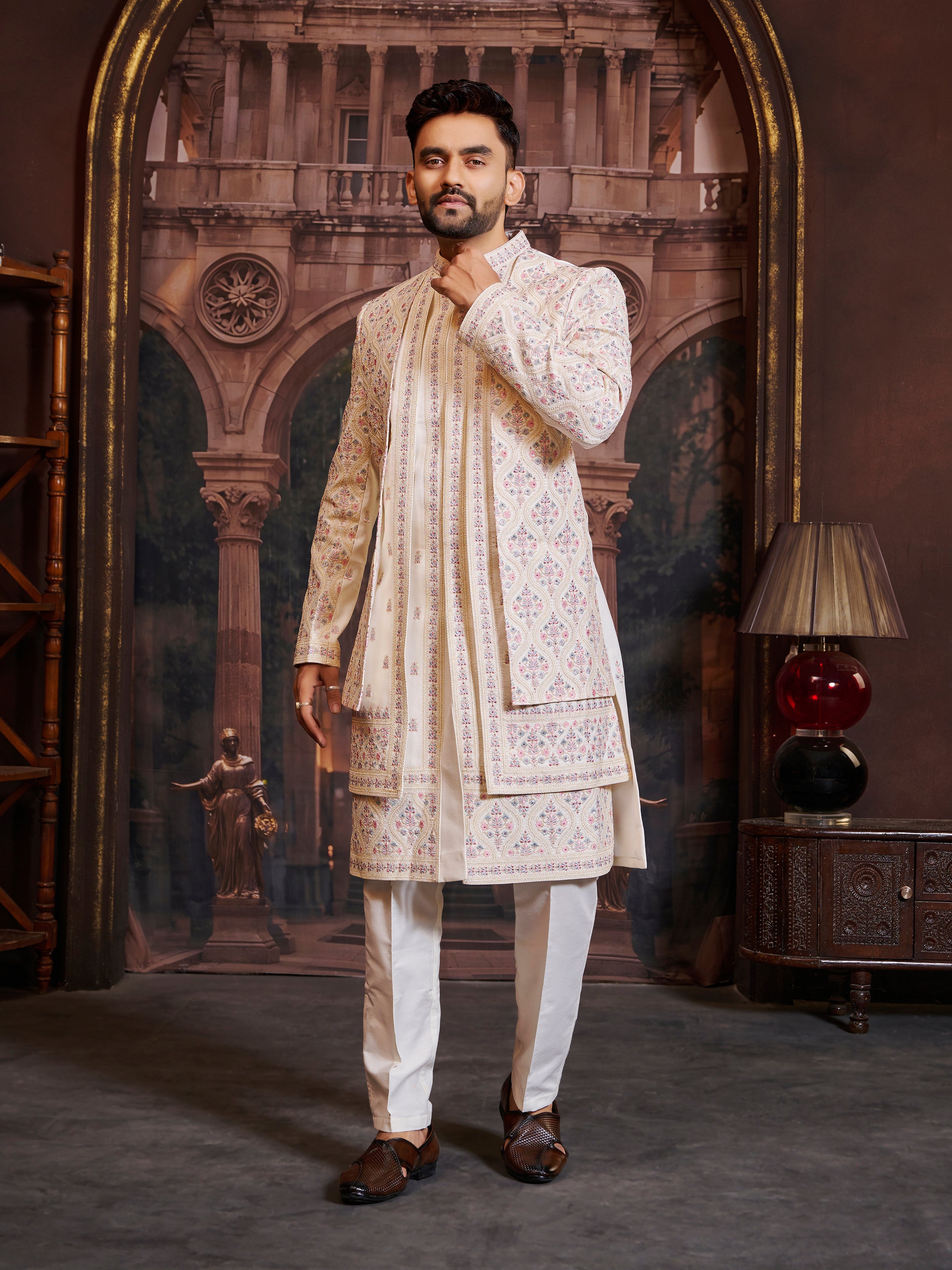 Mens Sherwani Suit - Roop Darshan
