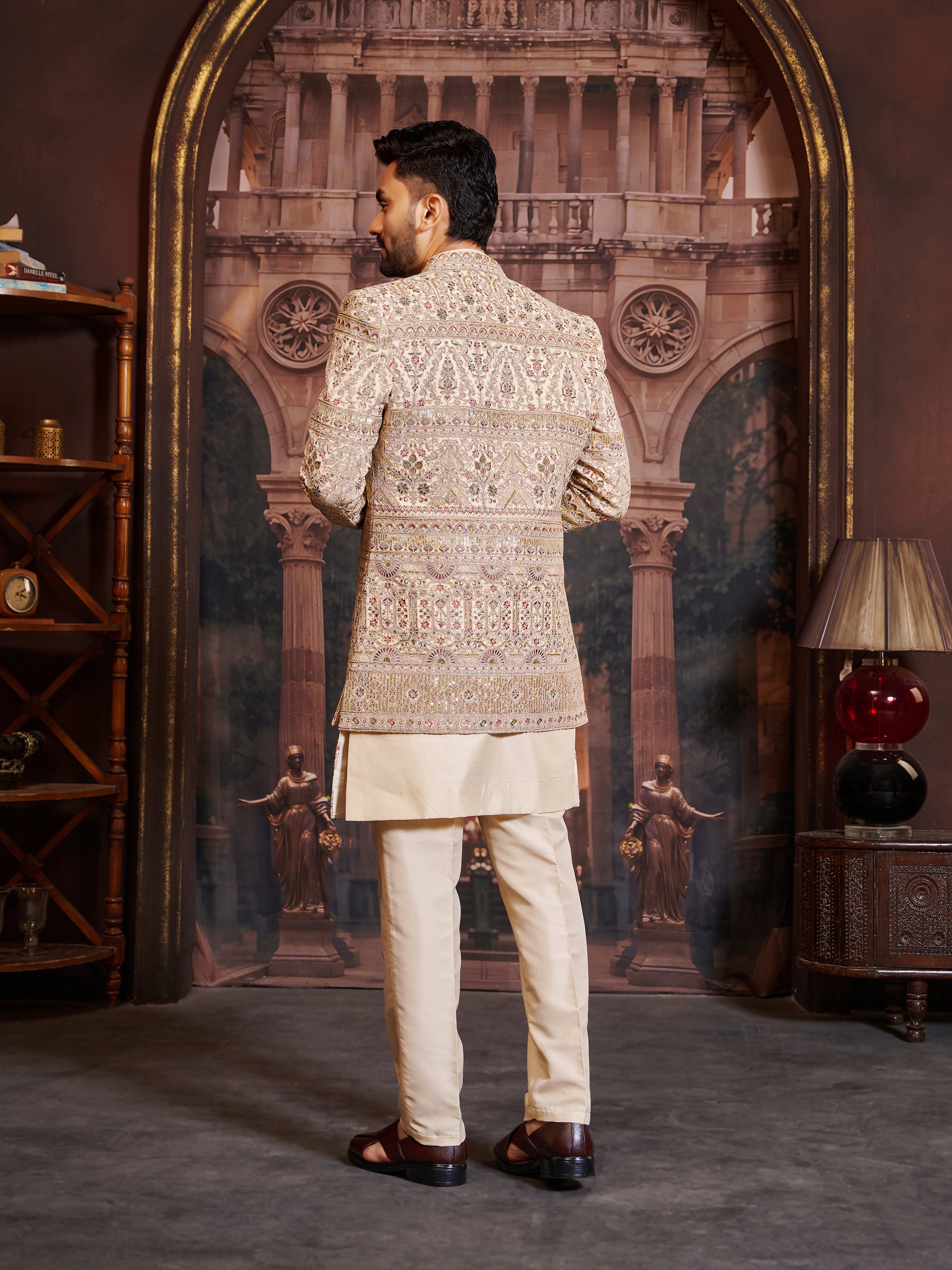Mens Indo Western Suit - Roop Darshan
