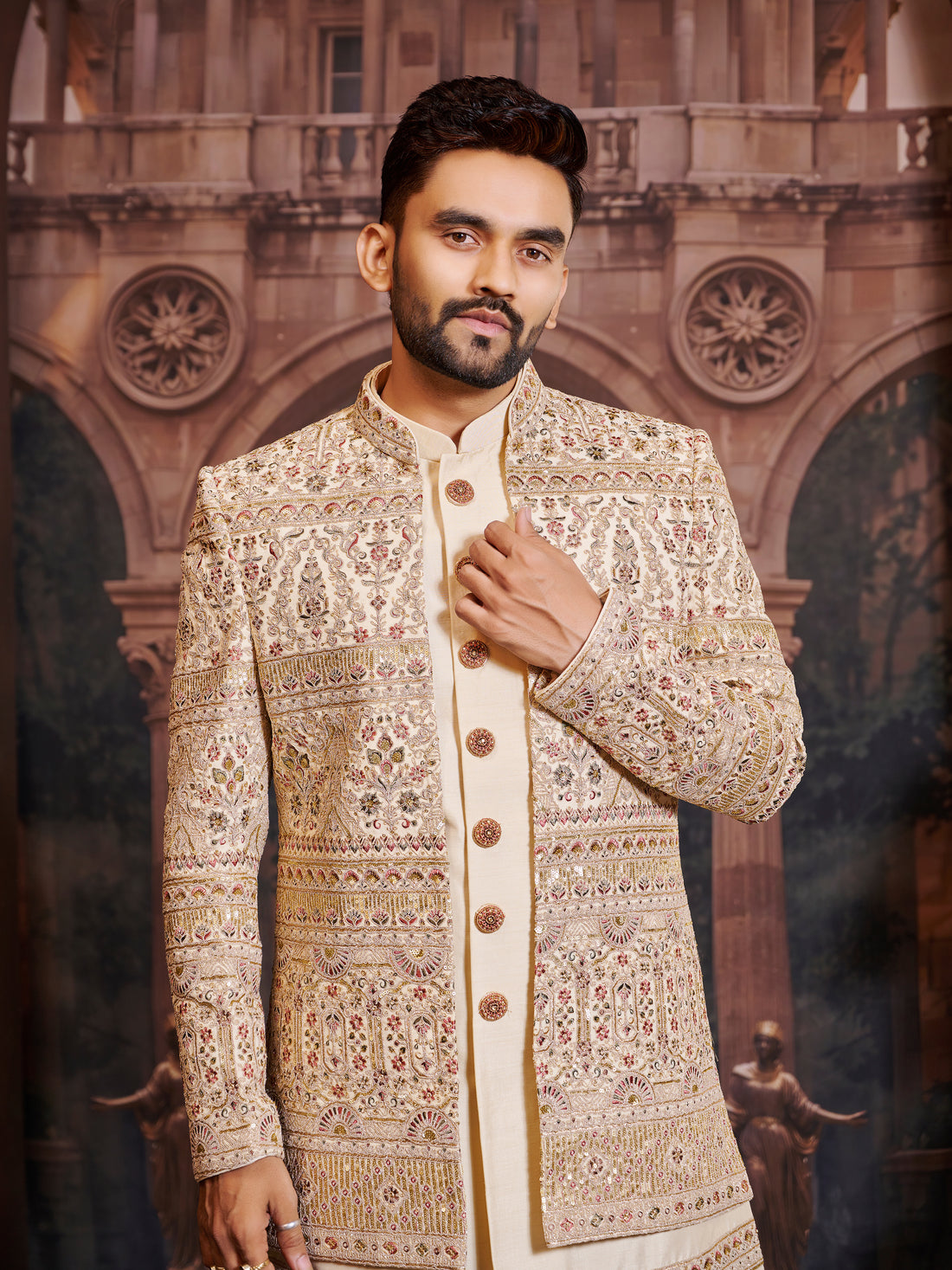 Mens Indo Western Suit