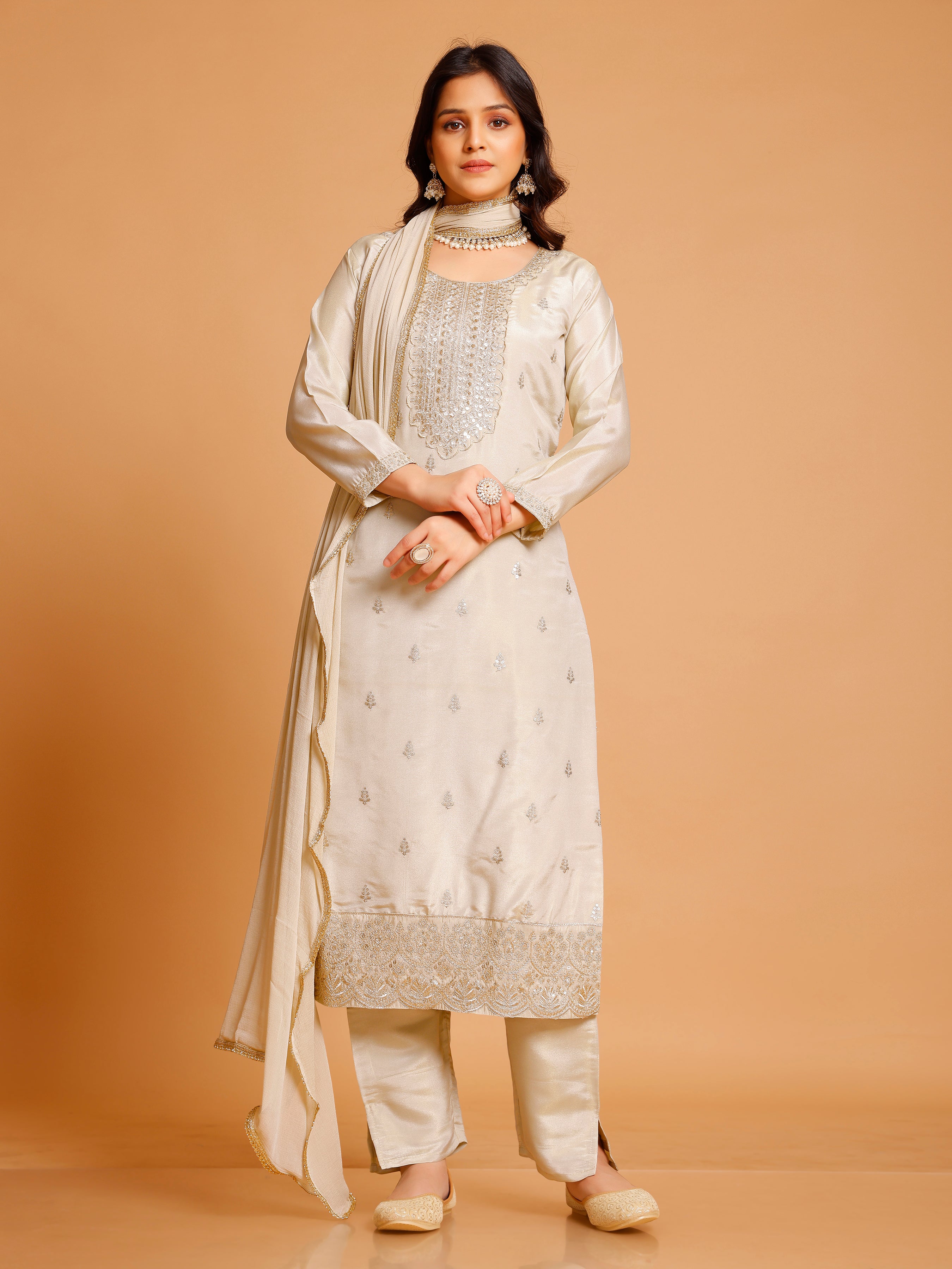 Naira Kamiz &amp; Pant - Roop Darshan
