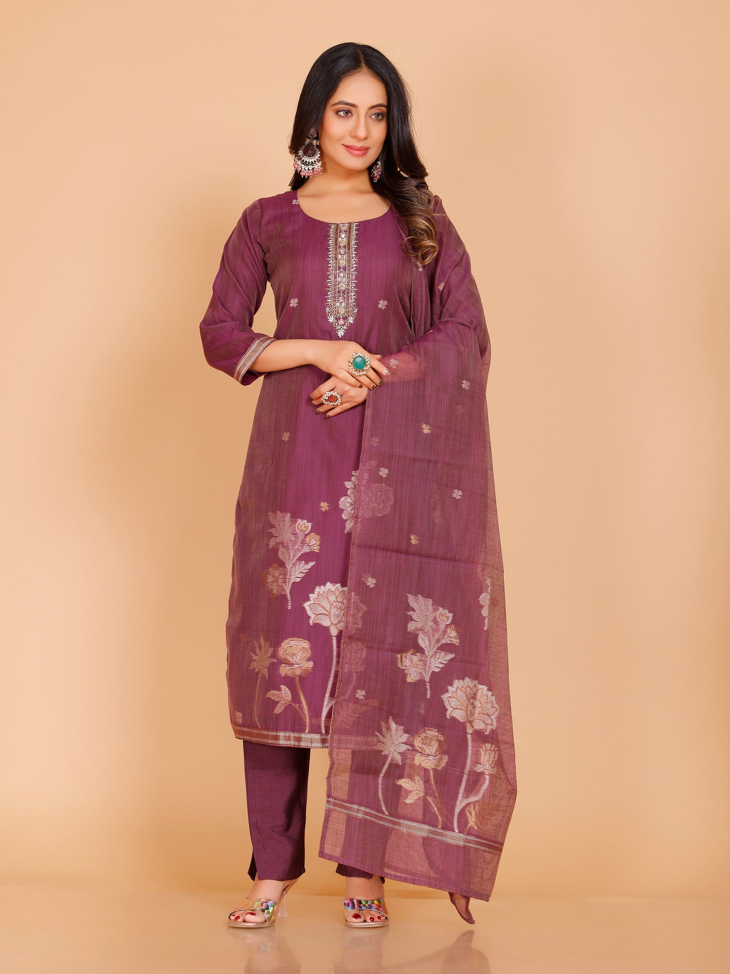 Alia Kamiz &amp; Pant - Roop Darshan
