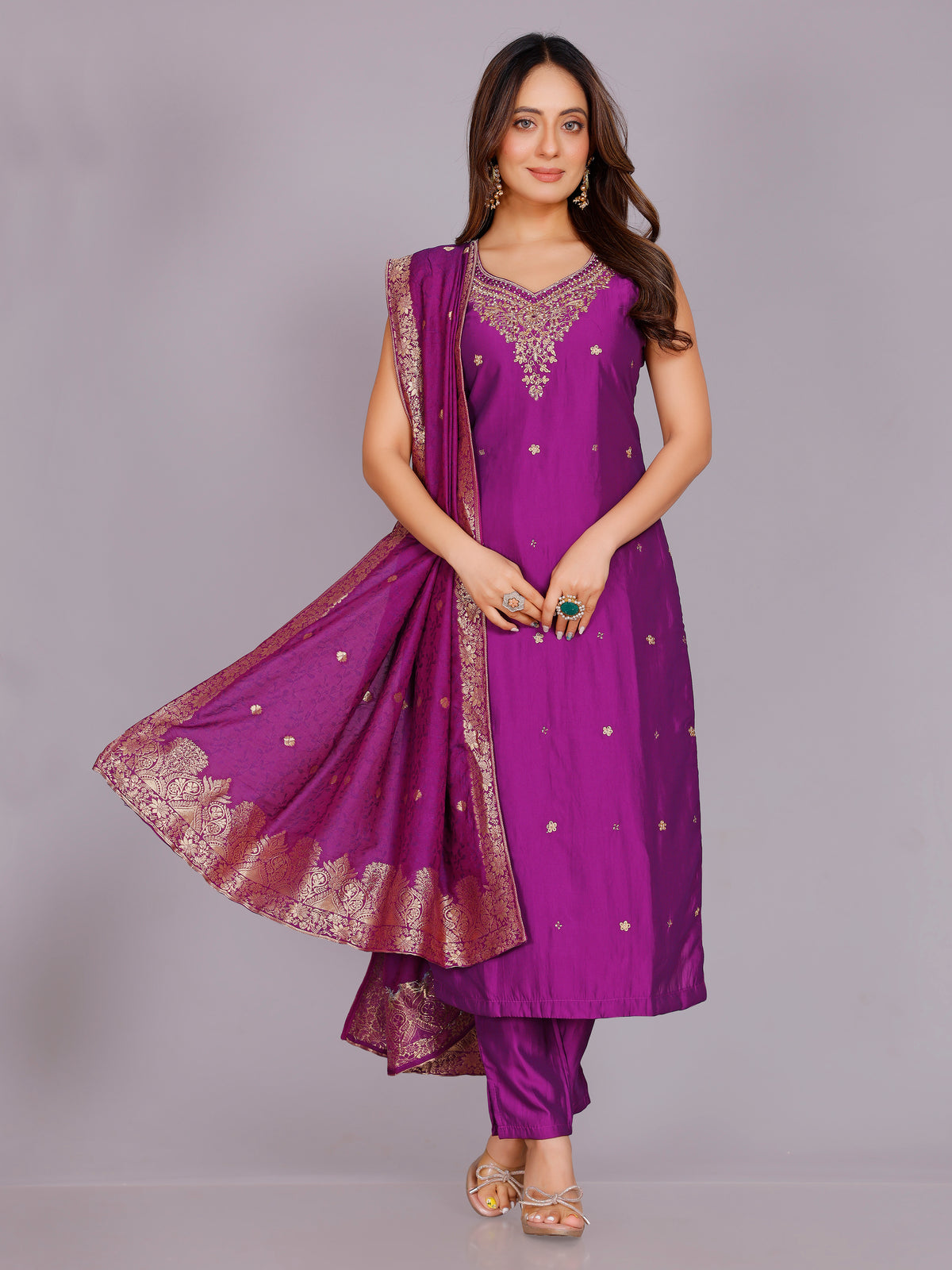 Niharika Silk Kamiz &amp; Pant