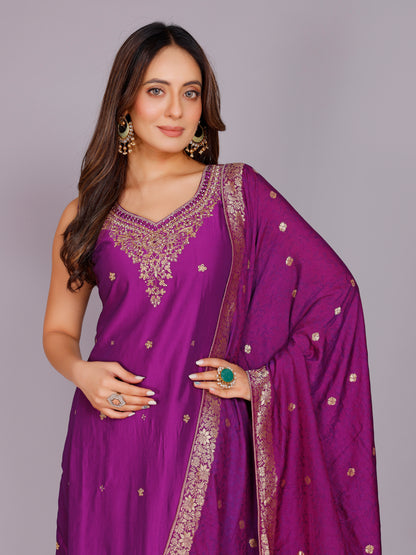Niharika Silk Kamiz &amp; Pant