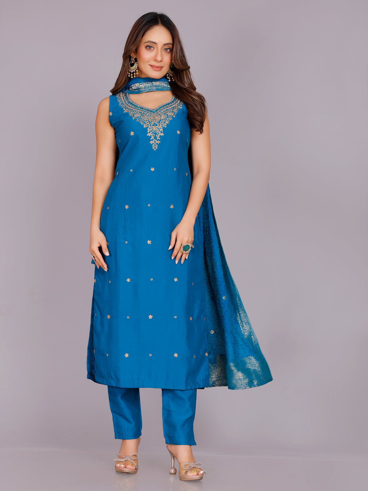 Niharika Silk Kamiz &amp; Pant
