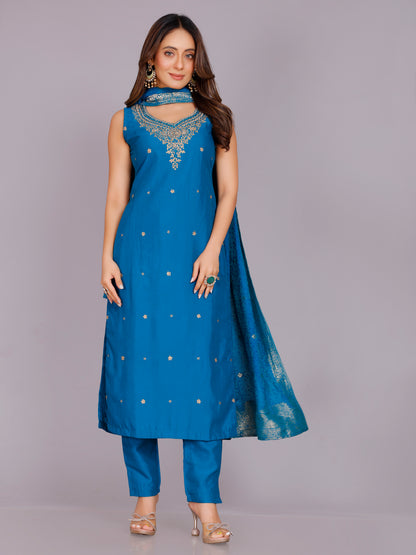 Niharika Silk Kamiz &amp; Pant