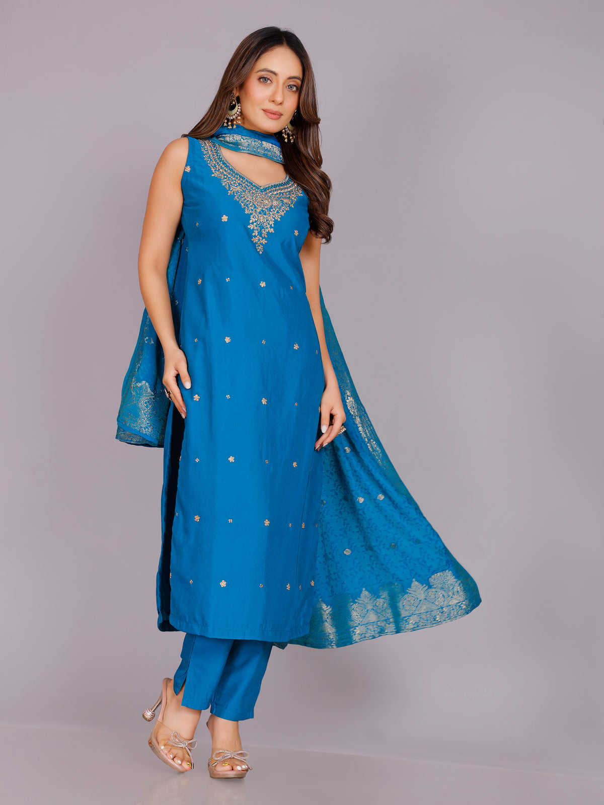 Niharika Silk Kamiz &amp; Pant