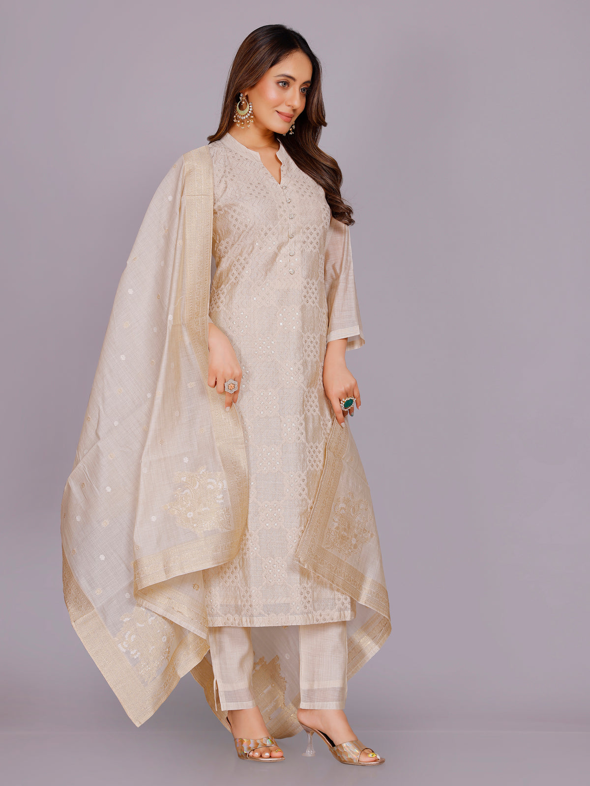 Yatri Silk Kameez &amp; Pants