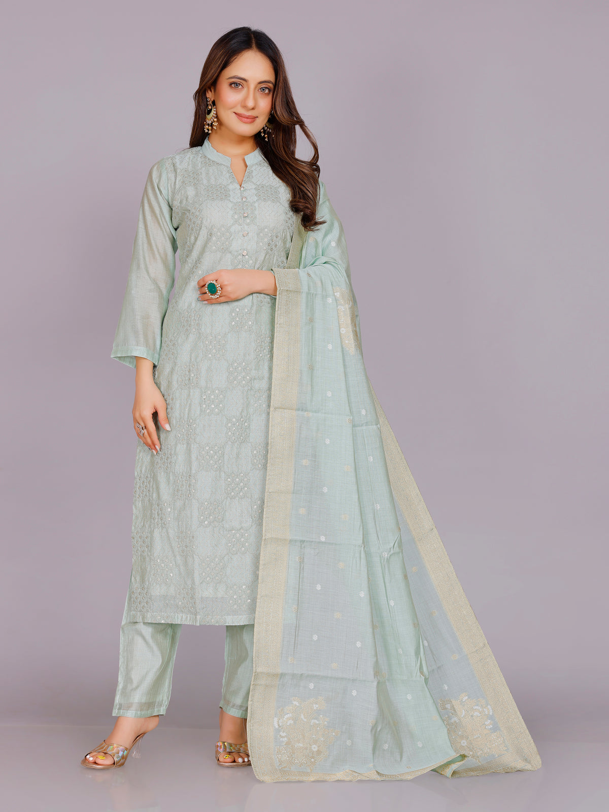 Yatri Silk Kameez &amp; Pants