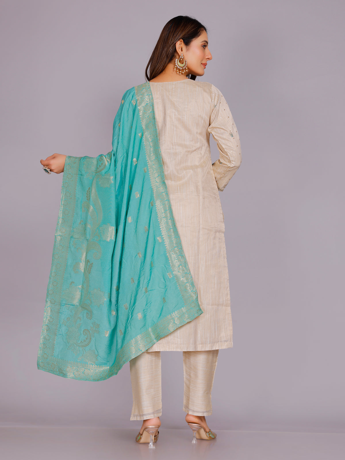 Vedika Silk Kamiz &amp;Pant