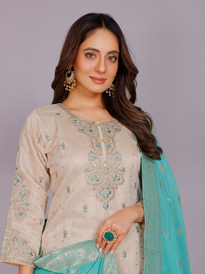 Vedika Silk Kamiz &amp;Pant