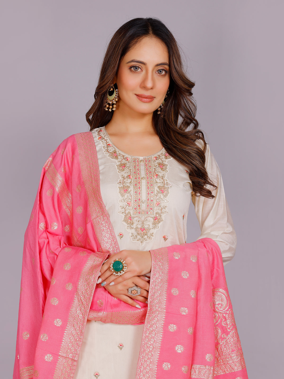 Paridhi Silk Straight Suit