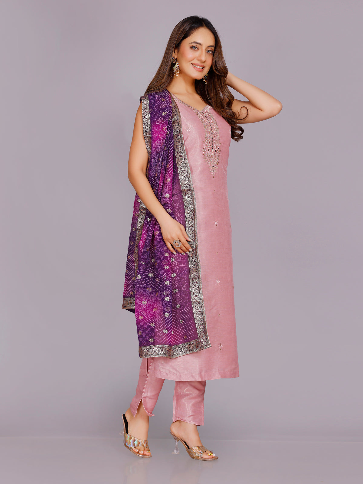 Tanisha Silk Kamiz &amp;Pant