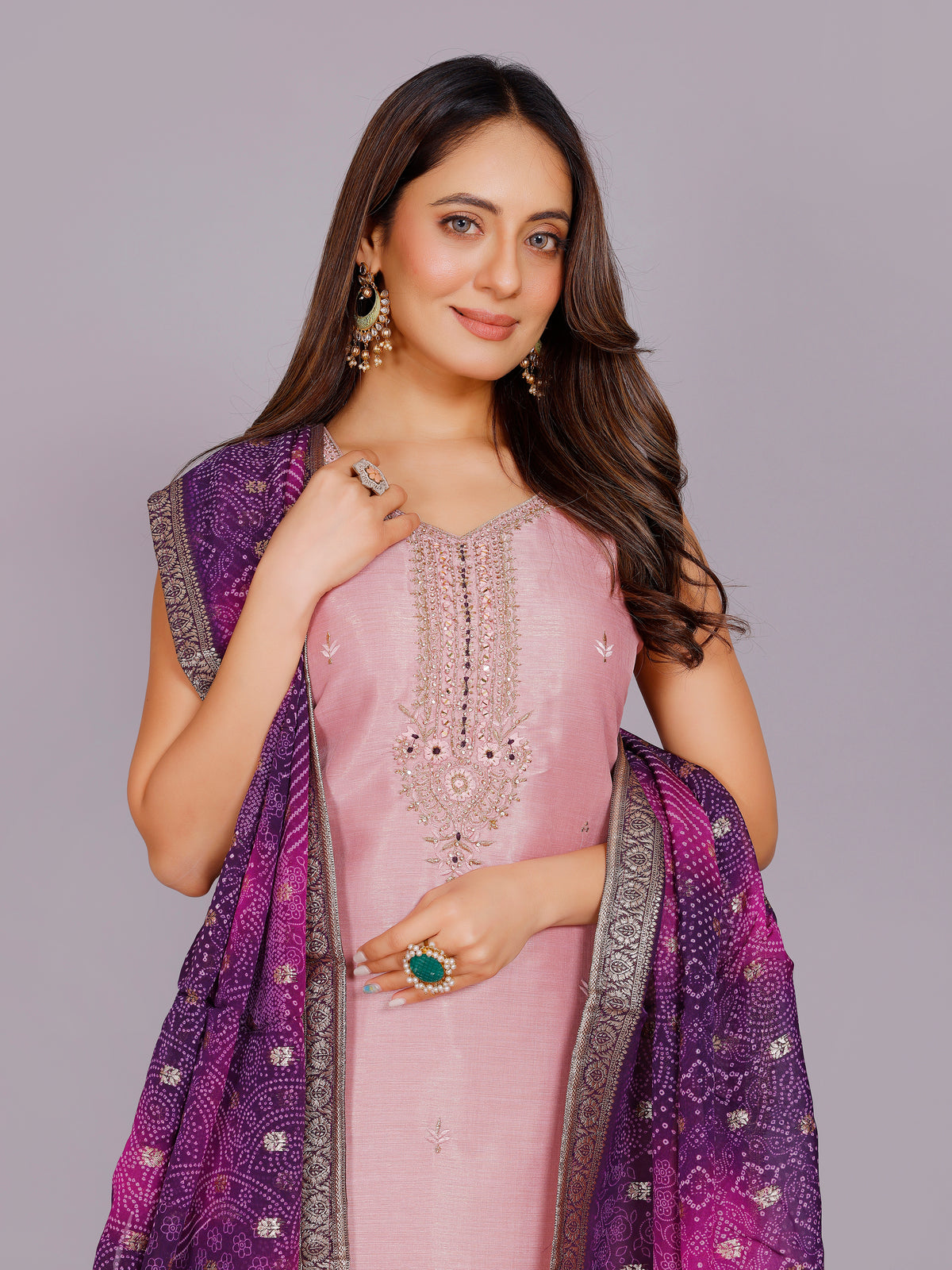 Tanisha Silk Kamiz &amp;Pant