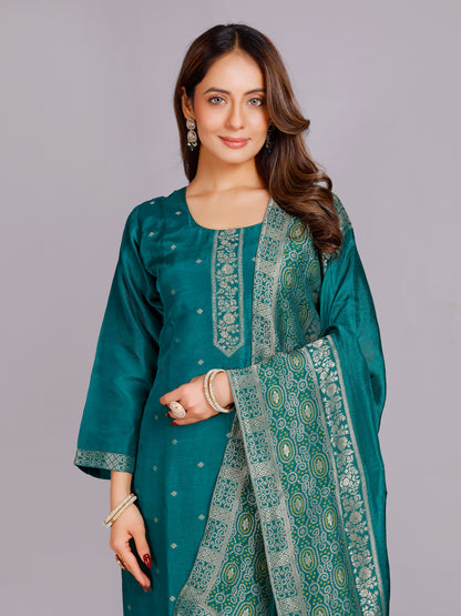 Mahima Silk Straight Kamiz &amp; Pant