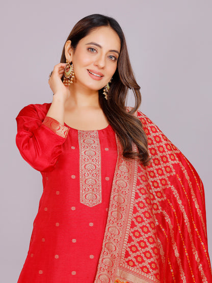 Ameeta Silk Kamiz &amp; Pant