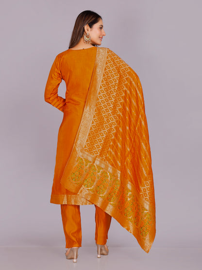 Ameeta Silk Kamiz &amp; Pant