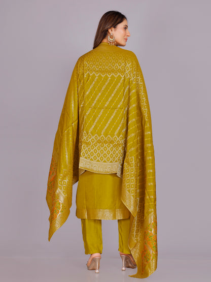 Ameeta Silk Kamiz &amp; Pant