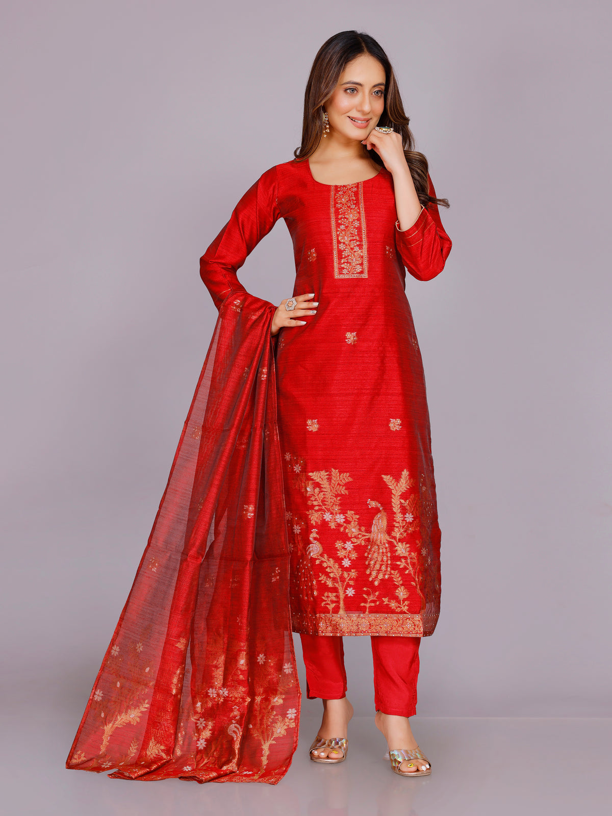 Kesar Silk Suit Set