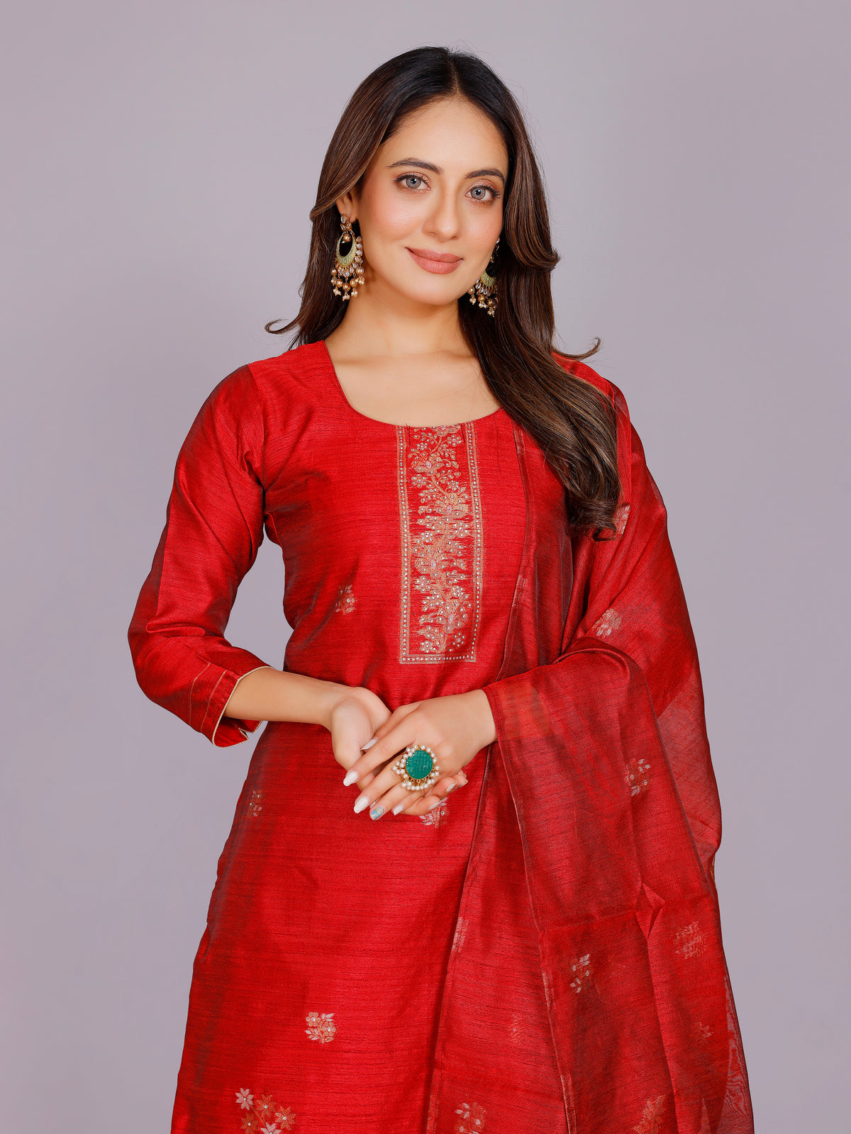 Kesar Silk Suit Set