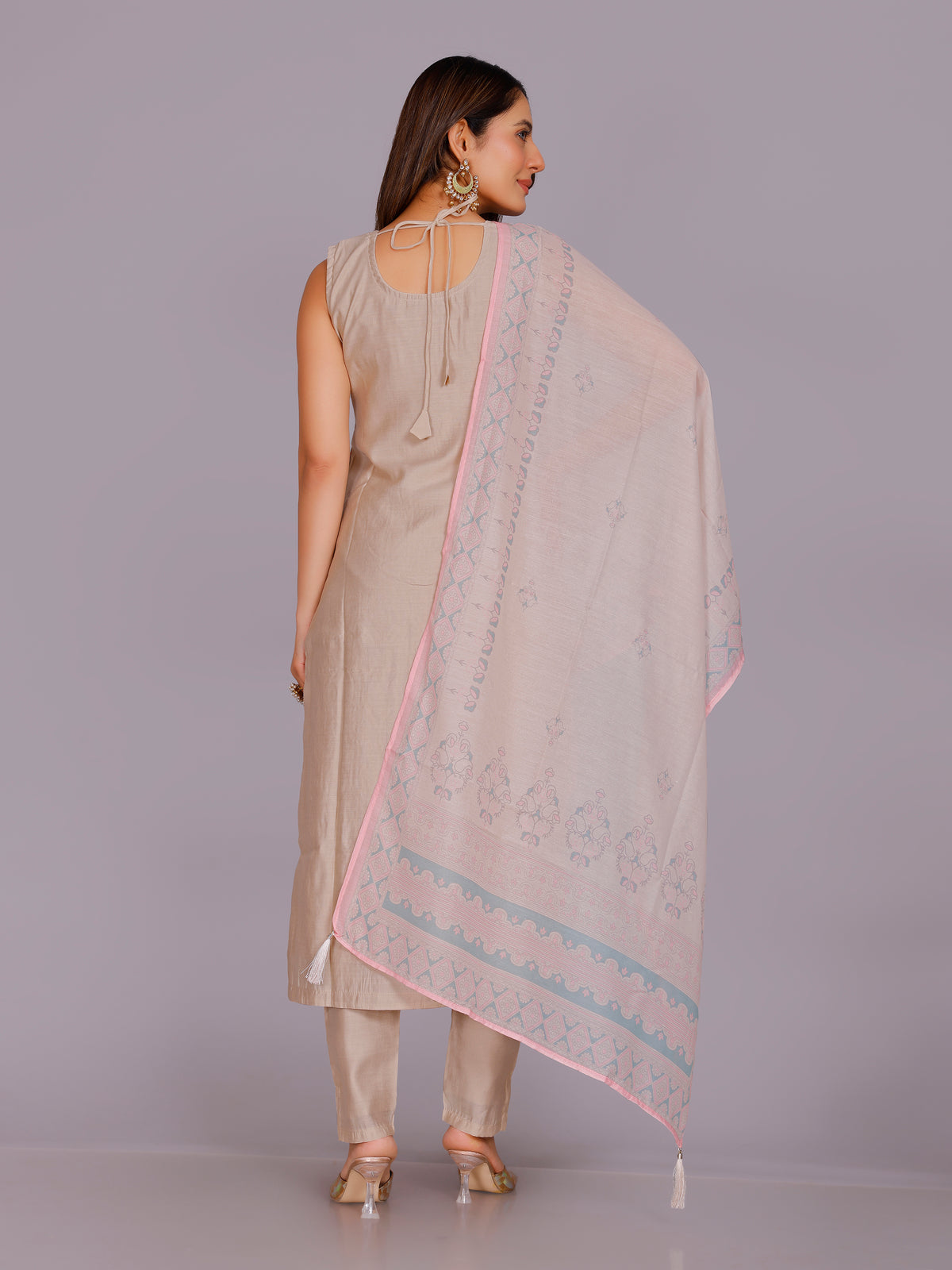 Rahi Silk Resham Work Suit