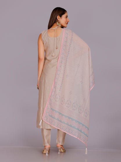 Rahi Silk Resham Work Suit