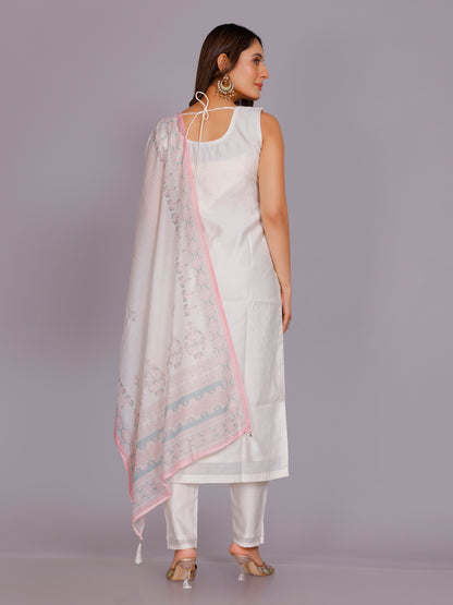 Rahi Silk Resham Work Suit