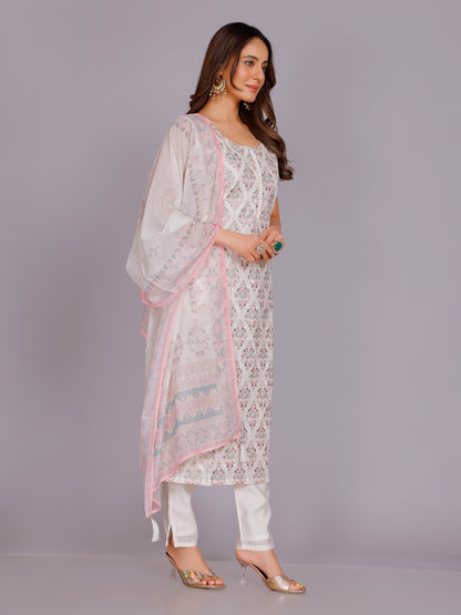 Rahi Silk Resham Work Suit