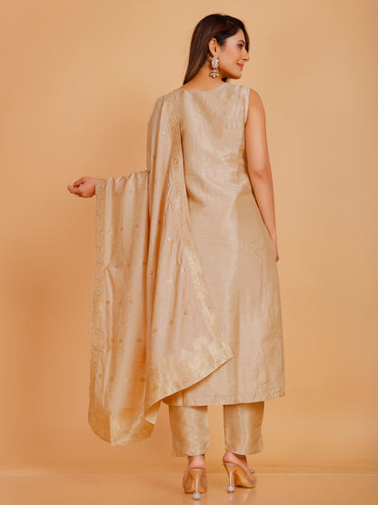 Rashi Silk Straight Kamiz &amp; Pant