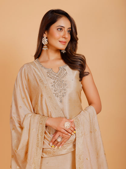 Rashi Silk Straight Kamiz &amp; Pant