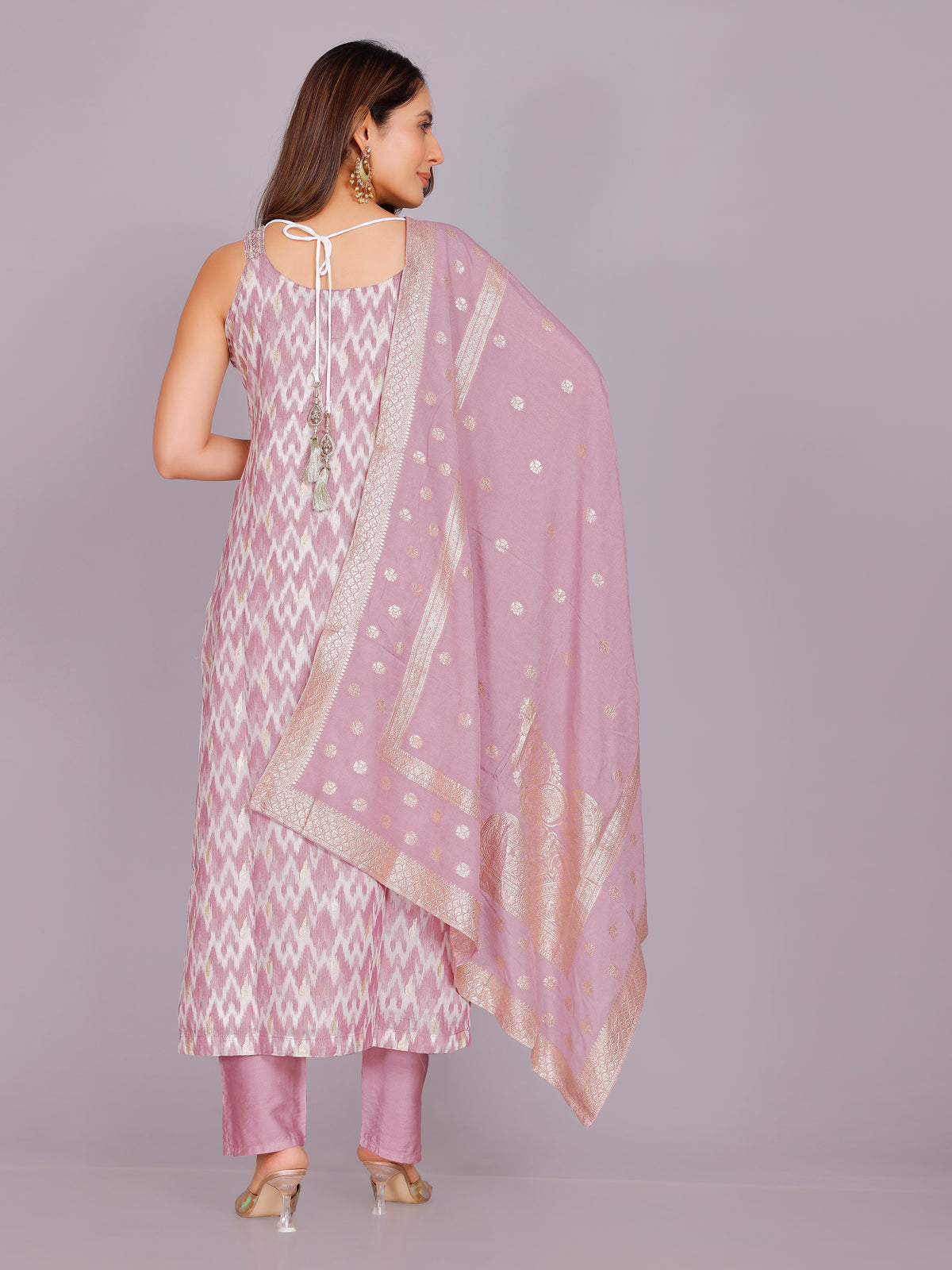 Anwesha Silk Straight Suit