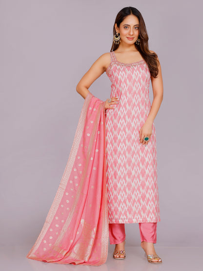 Anwesha Silk Straight Suit