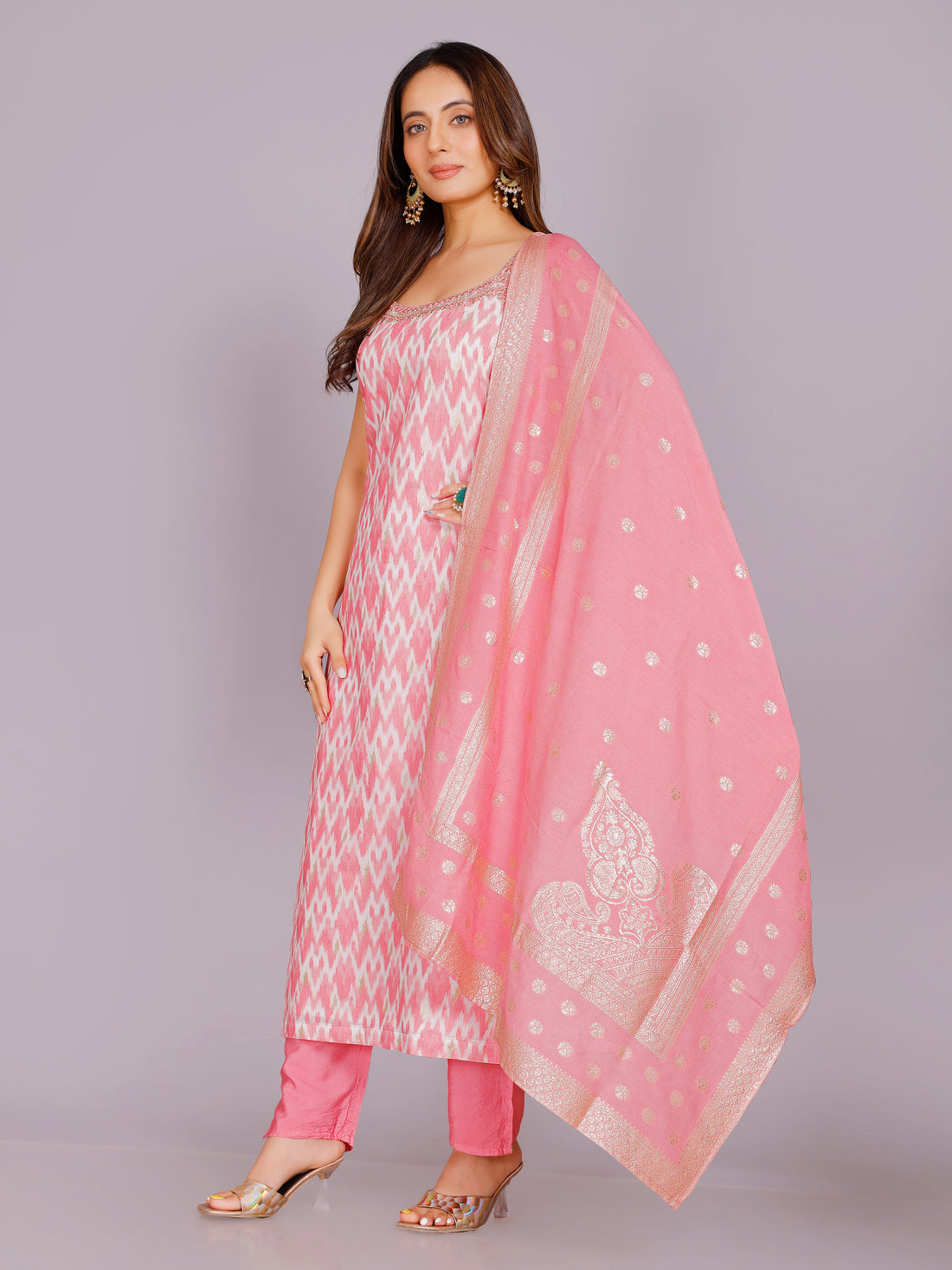 Anwesha Silk Straight Suit