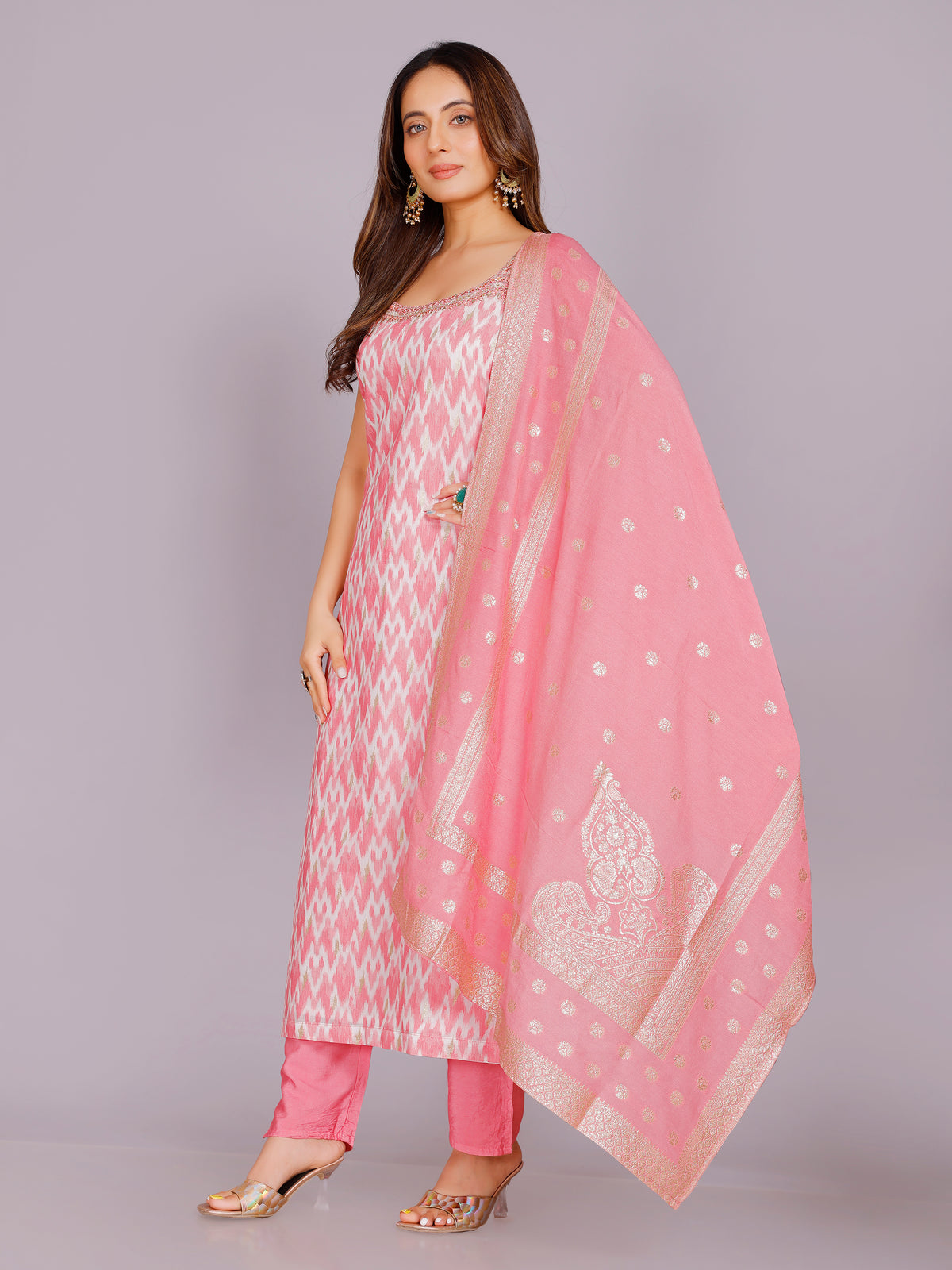 Anwesha Silk Straight Suit