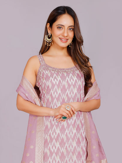 Anwesha Silk Straight Suit