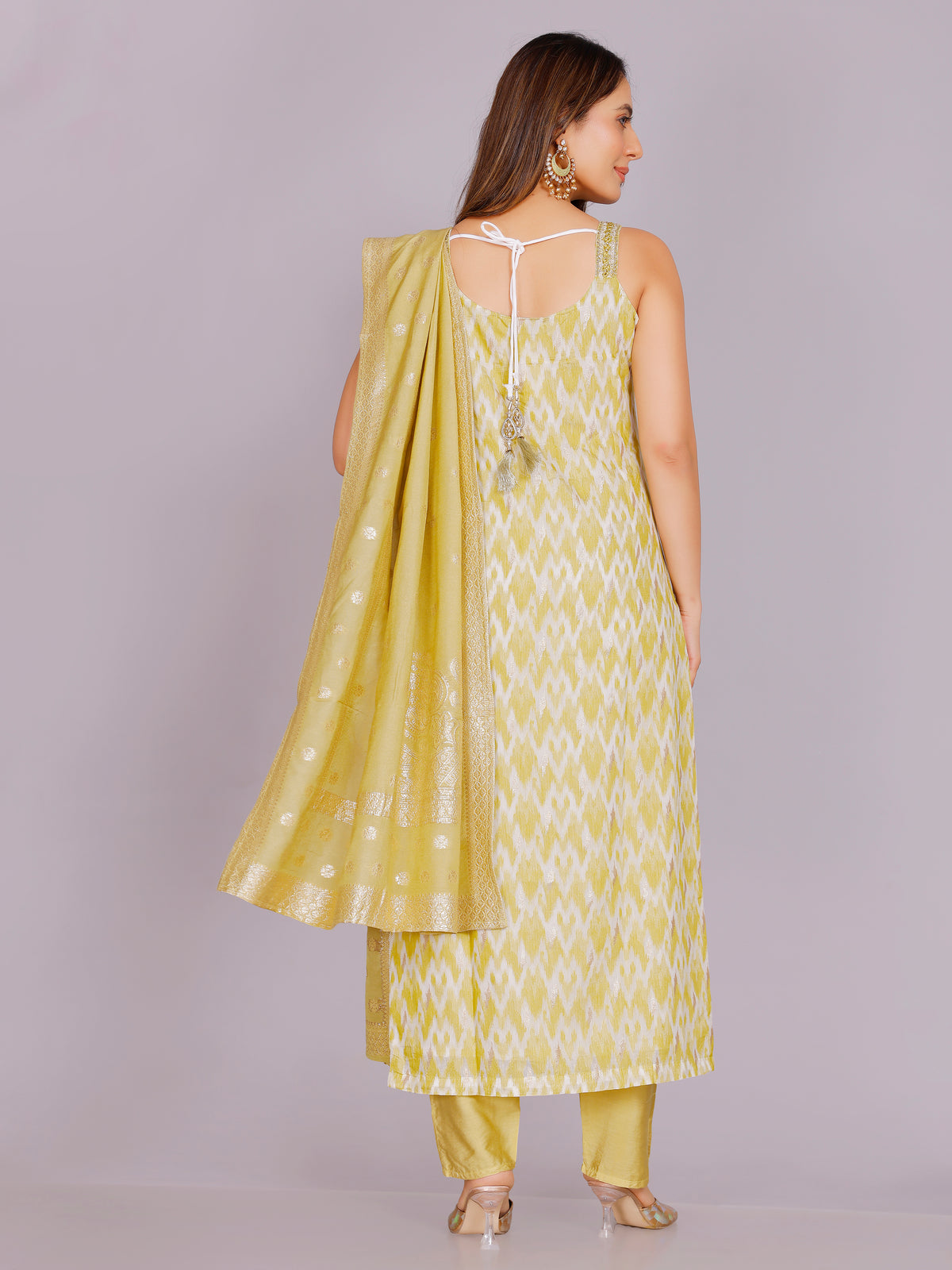 Anwesha Silk Straight Suit