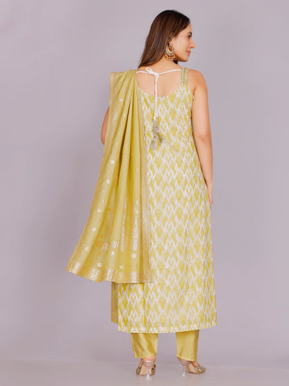 Anwesha Silk Straight Suit