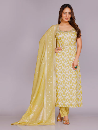 Anwesha Silk Straight Suit