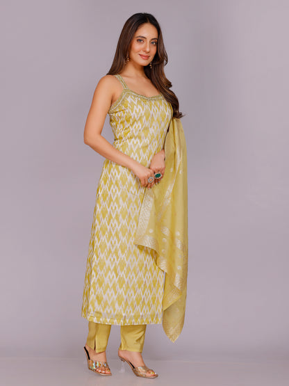 Anwesha Silk Straight Suit