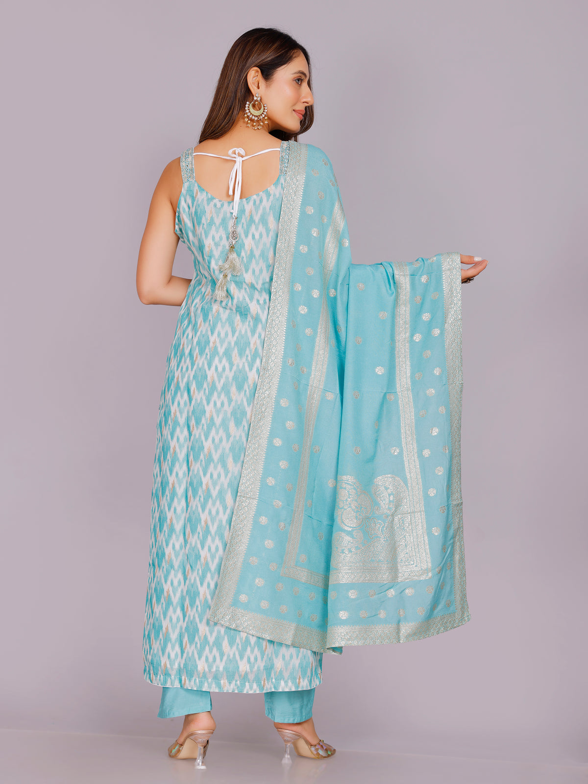 Anwesha Silk Straight Suit