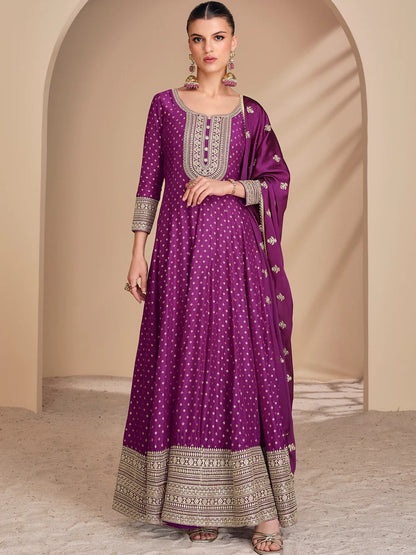 Noor Gown With Dupatta