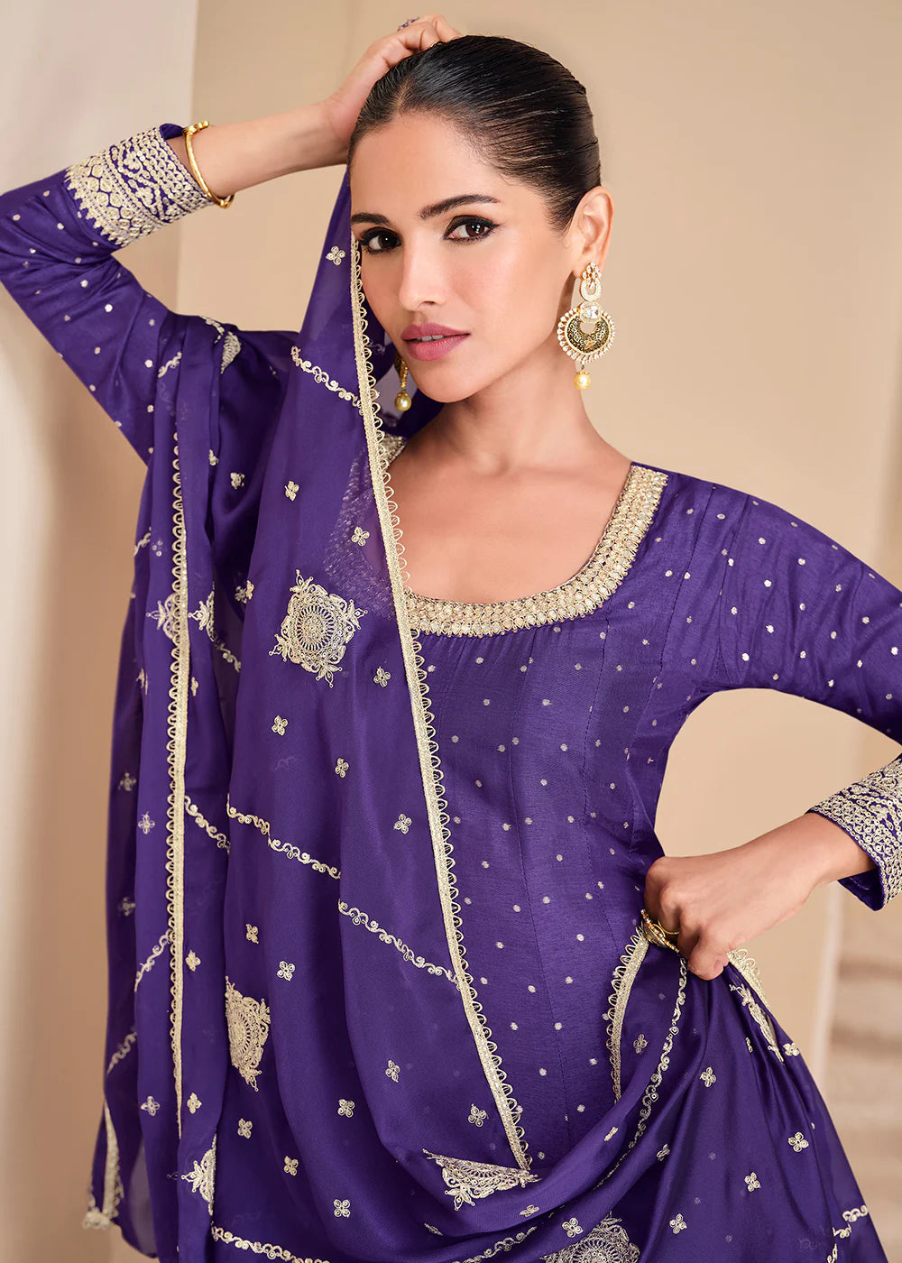 Noor Gown With Dupatta