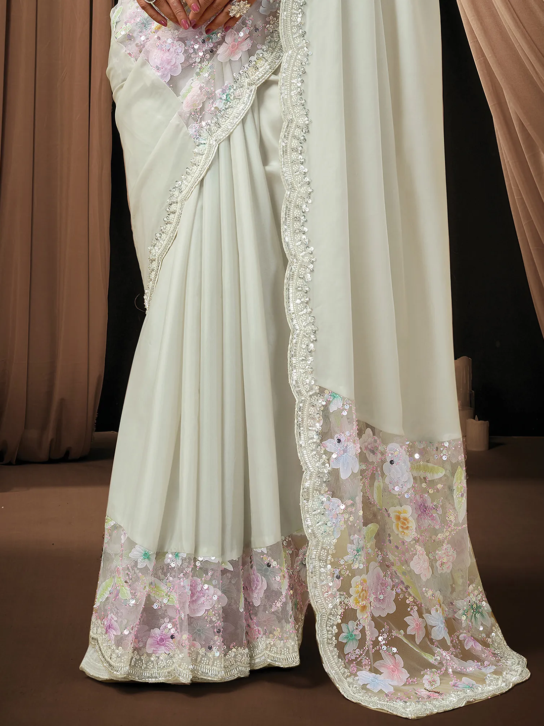 Aakriti Silk &amp; Net Saree