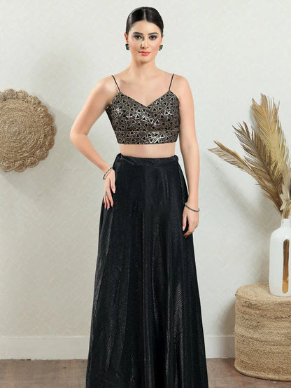 Sequence Work Fancy Blouse - Roop Darshan