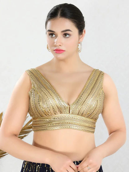 Sequence Work Fancy Blouse - Roop Darshan