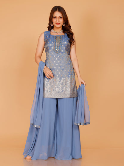 Shanaya Silk Zari Suit